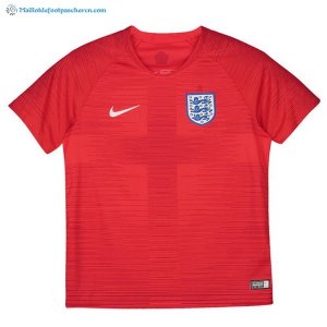 Maillot Angleterre Exterieur Enfant 2018 Rouge Pas Cher