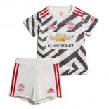 Maillot Manchester United Third Enfant 2020 2021 Blanc Pas Cher