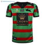 Maillot Rugby Rabbitohs Domicile 2017 2018 Vert Pas Cher