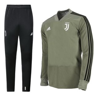 Survetement Juventus 2018 2019 Marron Noir Pas Cher