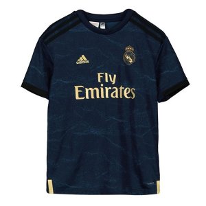 Maillot Real Madrid Exterieur Enfant 2019 2020 Bleu Pas Cher