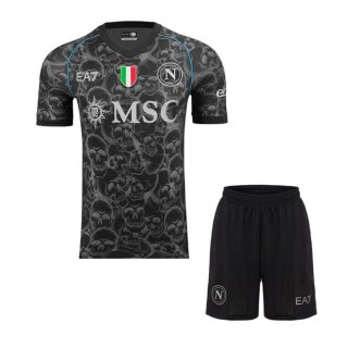 Maillot Naples Halloween Edition Enfant 2023 2024 Maillot Naples Halloween Edition Enfant 2023 2024