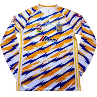 Maillot Tigres UANL Third ML 2019 2020 Blanc Jaune Pas Cher