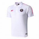 Polo Paris Saint Germain 2019 2020 Blanc Rose Pas Cher