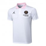 Polo PSG 2025 2026 Blanc Rose