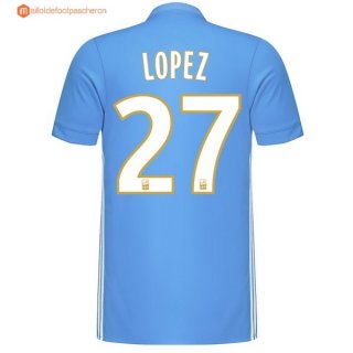 Maillot Marseille Exterieur Lopez 2017 2018 Pas Cher