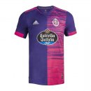 Thailande Maillot Real Valladolid Exterieur 2020 2021 Purpura Pas Cher