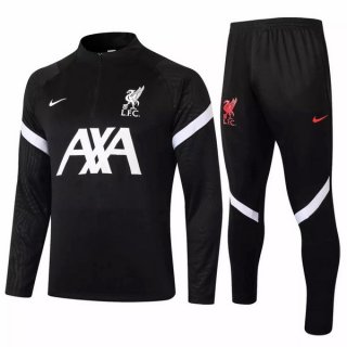 Survetement Liverpool 2020 2021 Noir Blanc Pas Cher Survetement Liverpool 2020 2021 Noir Blanc Pas Cher