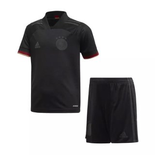 Maillot Allemagne Exterieur Enfant 2021 Noir Pas Cher