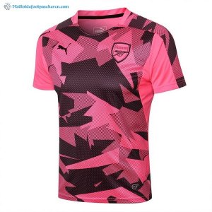 Maillot Entrainement Arsenal Ensemble Complet 2017 2018 Rose Pas Cher