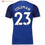 Maillot Everton Domicile Coleman 2017 2018 Pas Cher