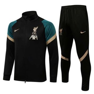 Survetement Liverpool 2022 Noir Vert Survetement Liverpool 2022 Noir Vert