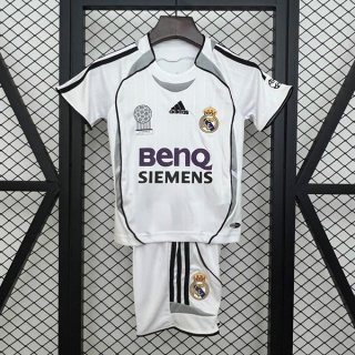 Maillot Real Madrid Domicile Enfant Retro 2006-2007 Maillot Real Madrid Domicile Enfant Retro 2006-2007