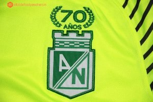 Maillot Atlético Nacional 2017 2018 Vert Pas Cher