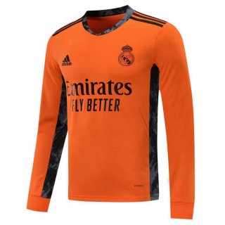 Maillot Real Madrid Exterieur ML 2020 2021 Orange Pas Cher Maillot Real Madrid Exterieur ML 2020 2021 Orange Pas Cher