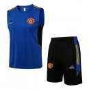 Maillot Manchester United Sans Manches 2022 Bleu