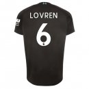 Maillot Liverpool NO.6 Lovren Third 2019 2020 Noir Pas Cher