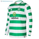 Maillot Celtic Domicile ML 2018 2019 Vert Pas Cher