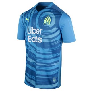 Maillot Marseille Third 2020 2021 Bleu Pas Cher