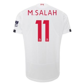 Maillot Liverpool NO.11 M.Salah Exterieur 2019 2020 Blanc Pas Cher Maillot Liverpool NO.11 M.Salah Exterieur 2019 2020 Blanc Pas Cher