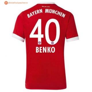 Maillot Bayern Munich Domicile Benko 2017 2018 Pas Cher Maillot Bayern Munich Domicile Benko 2017 2018 Pas Cher