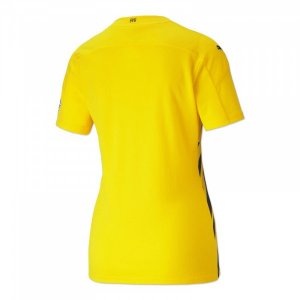 Maillot Borussia Dortmund Domicile Femme 2020 2021 Jaune Pas Cher