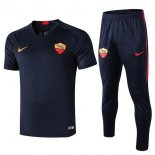 Entrainement Ensemble Complet AS Roma 2019 2020 Azul Pas Cher