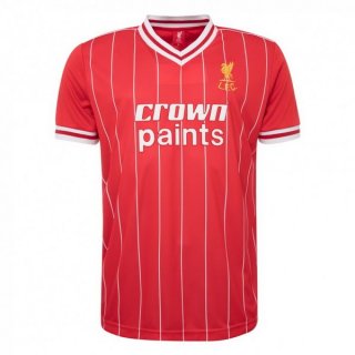 Maillot Liverpool Domicile Retro 1982 1983 Rouge Pas Cher