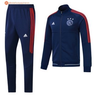 Survetement Ajax 2017 2018 Bleu Pas Cher Survetement Ajax 2017 2018 Bleu Pas Cher