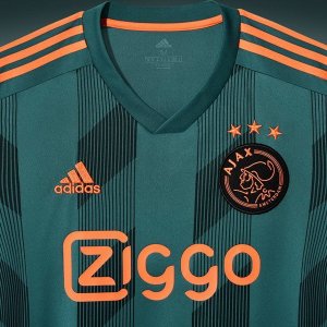 Maillot Ajax Exterieur 2019 2020 Vert Pas Cher