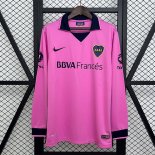 Thailande Maillot Boca Juniors Exterieur Retro ML 2013-2014