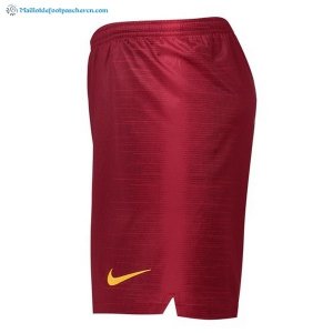 Pantalon As Roma Domicile 2018 2019 Rouge Pas Cher