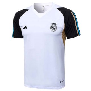 Maillot Entrainement Real Madrid 2023 2024 Blanc Maillot Entrainement Real Madrid 2023 2024 Blanc