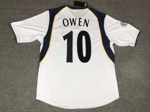 European Super Cup Maillot Liverpool Owen Domicile NO.10 Retro 2005 Blanc Pas Cher