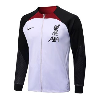 Veste Liverpool 2023 Blanc Noir Veste Liverpool 2023 Blanc Noir