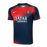 Maillot Entrainement PSG 2024 2025 Bleu Rouge