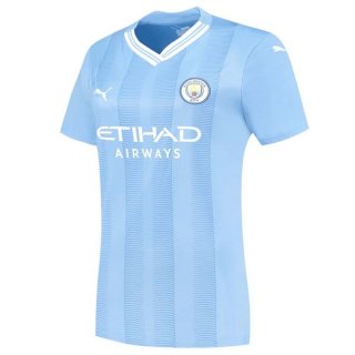 Maillot Manchester City Domicile Femme 2023 2024 Maillot Manchester City Domicile Femme 2023 2024