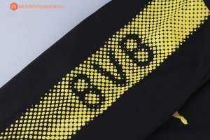 Survetement Borussia Dortmund 2017 2018 Noir Marine Pas Cher