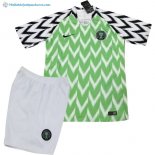 Maillot Nigeria Domicile Enfant 2018 Vert Pas Cher