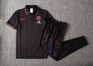 Polo Paris Saint Germain Ensemble Complet 2019 2020 Rouge Noir Blanc Pas Cher