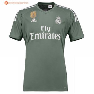 Maillot Real Madrid Domicile Gardien 2017 2018 Pas Cher