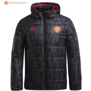 Veste Manchester United 2017 2018 Down Noir Pas Cher