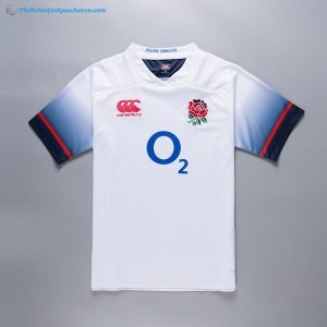 Maillot Rugby Angleterre Domicile 2017 2018 Blanc Pas Cher