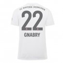 Maillot Bayern Munich NO.22 Gnabry Domicile 2019 2020 Rouge Pas Cher