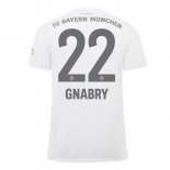 Maillot Bayern Munich NO.22 Gnabry Domicile 2019 2020 Rouge Pas Cher