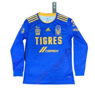 Thailande Maillot Tigres de la UANL Exterieur 2020 2021 Bleu Pas Cher