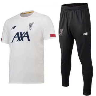 Entrainement Liverpool Ensemble Complet 2019 2020 Blanc Noir Pas Cher Entrainement Liverpool Ensemble Complet 2019 2020 Blanc Noir Pas Cher