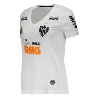 Maillot Atlético Mineiro Exterieur Femme 2019 2020 Blanc Pas Cher