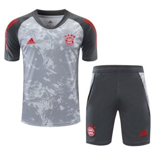 Entrainement Bayern Munich Ensemble Complet 2021 2022 Gris Pas Cher