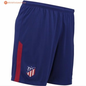 Domicile Pantalon Atlético de Madrid 2017 2018 Bleu Pas Cher